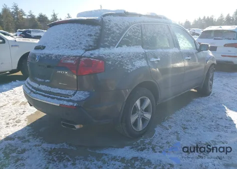 2012 Acura Mdx из США, поврежденный, VIN 2HNYD2H28CH543776